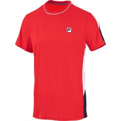 Tee-Shirt Fila Gabriel Rouge