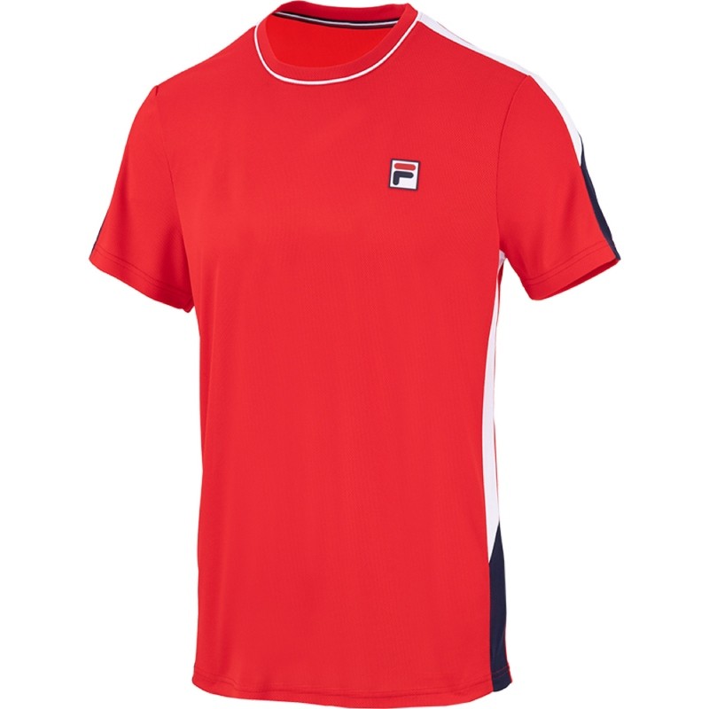 Tee-Shirt Fila Gabriel Rouge