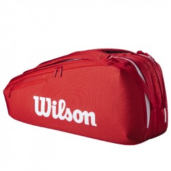 Achat Thermo Wilson Super Tour 6 Raquettes Rouge