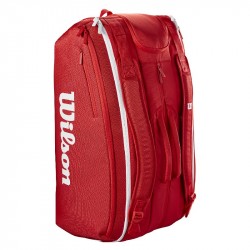 Sac Thermo Wilson Super Tour 15 Raquettes Rouge