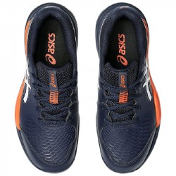 Chaussure Junior Asics Gel Resolution X Bleu Marine Toutes Surfaces