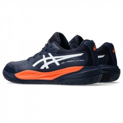 Vente Chaussure Junior Asics Gel Resolution X Bleu Marine Toutes Surfaces