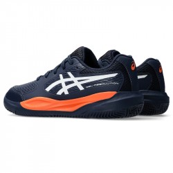 Promo Chaussure Junior Asics Gel Resolution X Bleu Terre Battue