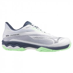 Chaussure Mizuno Wave Exceed Light 2 AC Toutes Surfaces Blanc/Vert