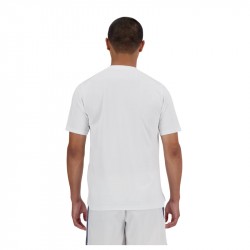 Achat Tee-Shirt New Balance Tournament Blanc