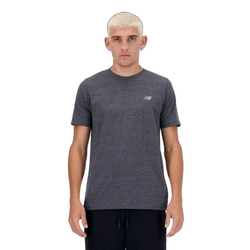 Tee-Shirt New Balance Heathertech Gris