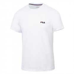 Tee-Shirt Fila Logo Small Blanc