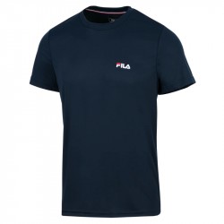 Tee-Shirt Fila Logo Small Bleu Marine