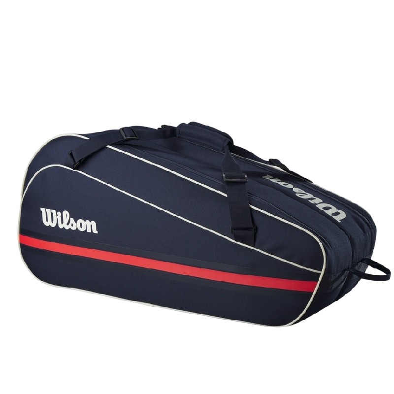 Sac Wilson Team 6 Raquettes Bleu Marine