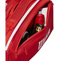 Vente Sac Thermo Wilson  Super Tour 9 raquettes Rouge