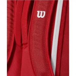 Sac Thermo Wilson  Super Tour 9 raquettes Rouge