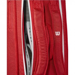 Sac Thermo Wilson  Super Tour 9 raquettes Rouge