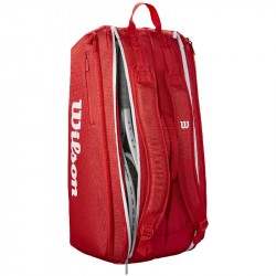 Promo Sac Thermo Wilson  Super Tour 9 raquettes Rouge