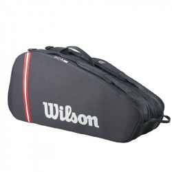 Sac Wilson Tour 6 Raquettes Noir