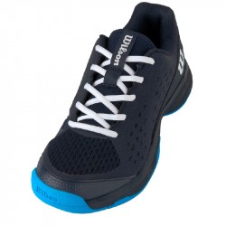 Promo Chaussure Enfant Wilson Rush Pro L Toutes Surfaces Bleu Marine