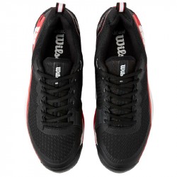 Prix Chaussure Wilson Rush Pro 4.5 Toutes Surfaces Noir/Rouge