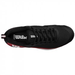 Vente Chaussure Wilson Rush Pro 4.5 Toutes Surfaces Noir/Rouge