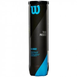 Tube de 4 Balles Wilson Tour Premier