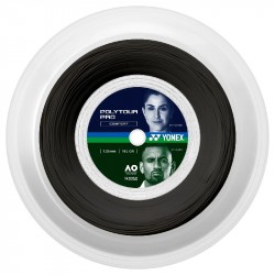 Bobine de Cordage Yonex Poly Tour Pro Noir (200m)