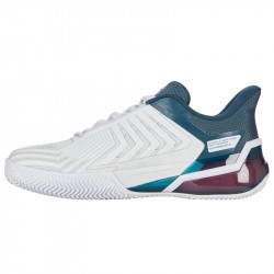 Achat Chaussure K-Swiss Ultrashot 4 Terre Battue Blanc/Bleu