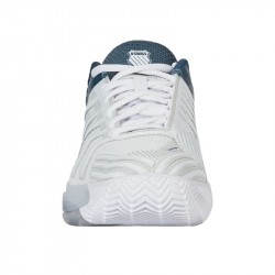 Promo Chaussure K-Swiss Ultrashot 4 Terre Battue Blanc/Bleu