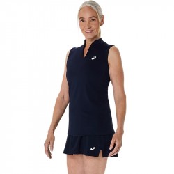 Prix Débardeur Femme Asics Court Tank Bleu Marine