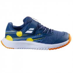 Chaussure Enfant Babolat Pulsion Scratch Toutes surfaces Bleu