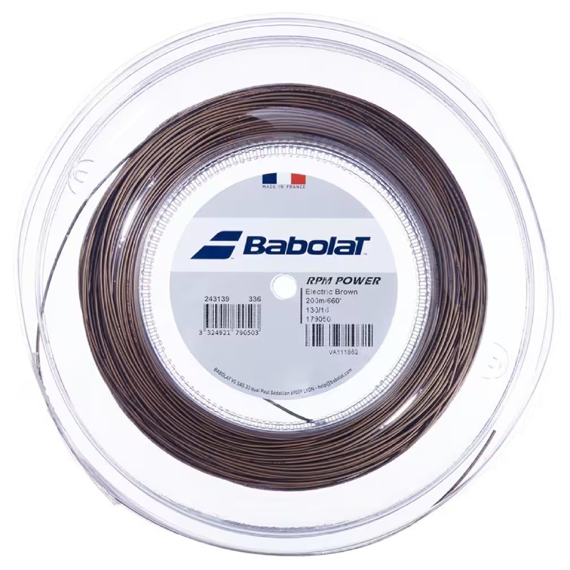 Bobine de Cordage Babolat RPM Power (200m) Bobine de Cordage Babolat RPM Power (200m)