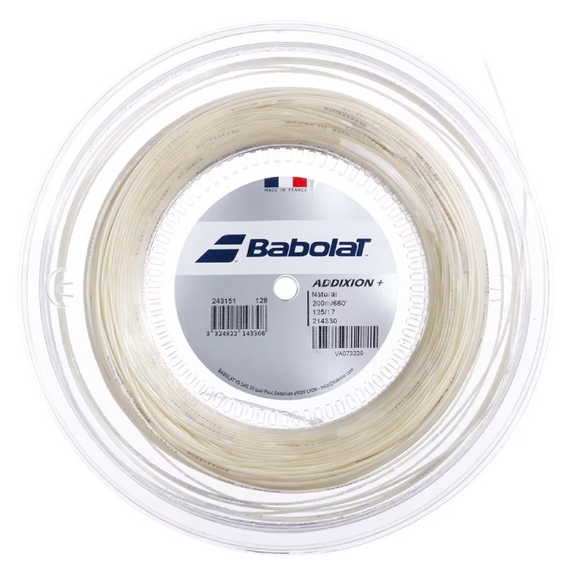 Bobine de Cordage Babolat Addixion + (200m)