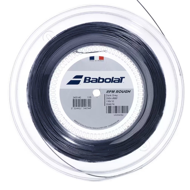 Bobine de Cordage Babolat RPM Blast Rough Gris (200m)