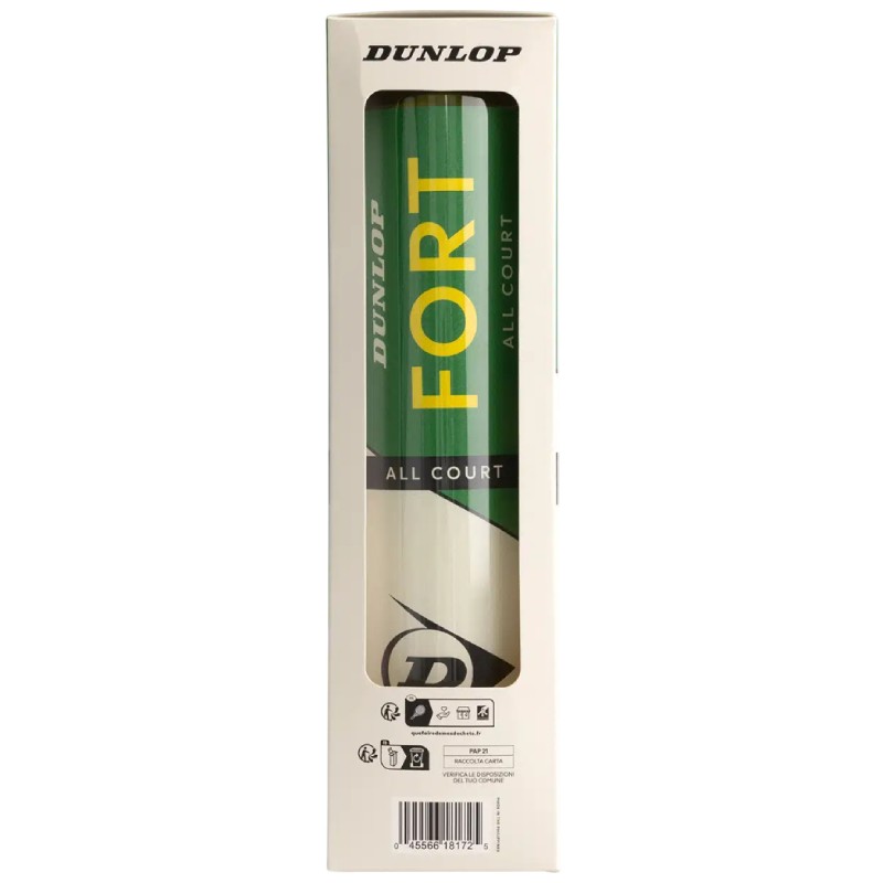 Boîte vintage Dunlop SP (4 balles) spéciale pour terrain dur