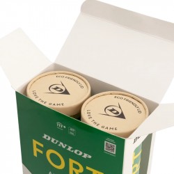 Prix Bipack de 4 Balles Dunlop Fort All Court