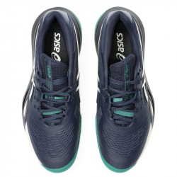 Chaussure Asics Gel Resolution X Terre Battue Bleu Marine
