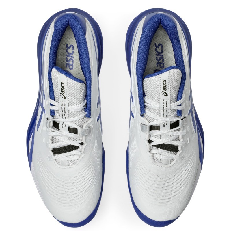Chaussure Asics Gel Resolution X Toutes Surfaces Blanc/Bleu