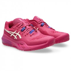 Promo Chaussure Femme Asics Gel Resolution X Toutes Surfaces Rose