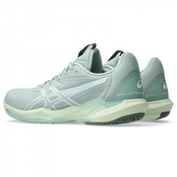 Vente Chaussure Femme Asics Solution Speed FF 3 Toutes Surfaces Vert