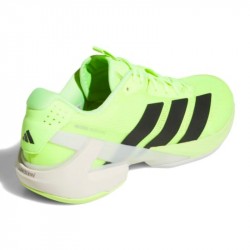 Promo Chaussure Adidas Adizero Ubersonic 5 Toutes Surfaces Vert Fluo