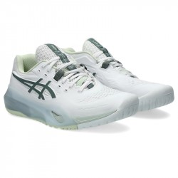 Promo Chaussure Femme Asics Gel Resolution X Toutes Surfaces Blanc