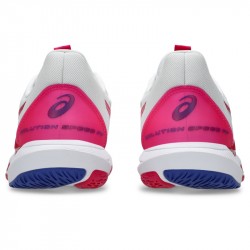 Chaussure Femme Asics Solution Speed FF 3 Toutes Surfaces Blanc/Rose