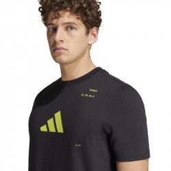 Promo Tee-Shirt Adidas Graphic Tennis Noir