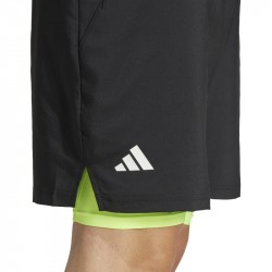 Promo Short Adidas Club 2en1 Noir