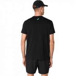Achat Tee-Shirt Asics Court Core Graphic Noir