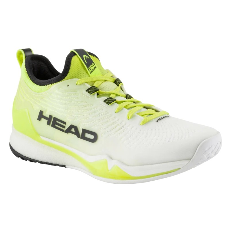Chaussure Head Endure Pro Toutes Surfaces Jaune/Blanc Chaussure Head Endure Pro Toutes Surfaces Jaune/Blanc