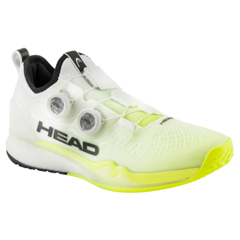 Chaussure Head Endure Pro Boa Toutes Surfaces Jaune/Blanc Chaussure Head Endure Pro Boa Toutes Surfaces Jaune/Blanc