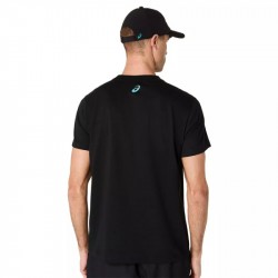 Promo Casquette Asics Court Core Graphic Noir