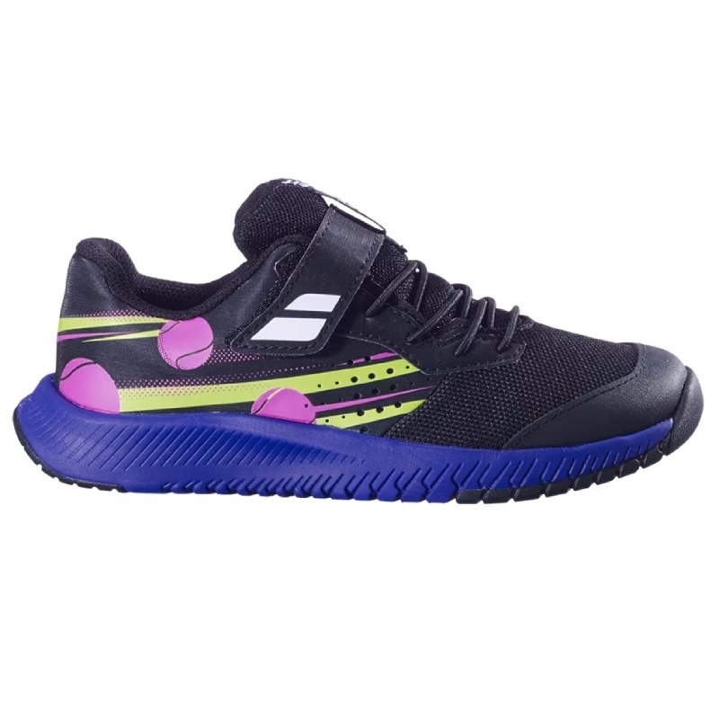Chaussure Enfant Babolat Pulsion Scratch Toutes surfaces Noir Chaussure Enfant Babolat Pulsion Scratch Toutes surfaces Noir