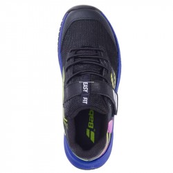 Promo Chaussure Enfant Babolat Pulsion Scratch Toutes surfaces Noir