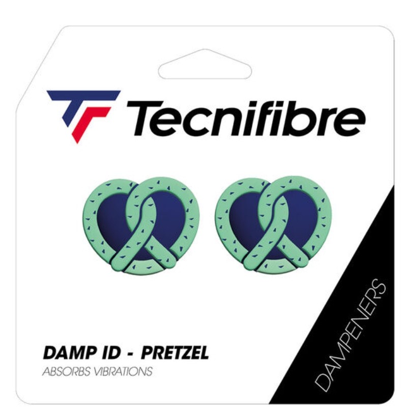 Antivibrateurs Tecnifibre Pretzel Damp ID x2 Antivibrateurs Tecnifibre Pretzel Damp ID x2