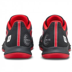 Chaussure De Padel Wilson Hurakn Lite V2 Noir/Rouge