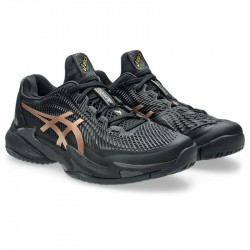 Promo Chaussure Asics Court FF 3 Novak Night Energy Toutes Surfaces Noir